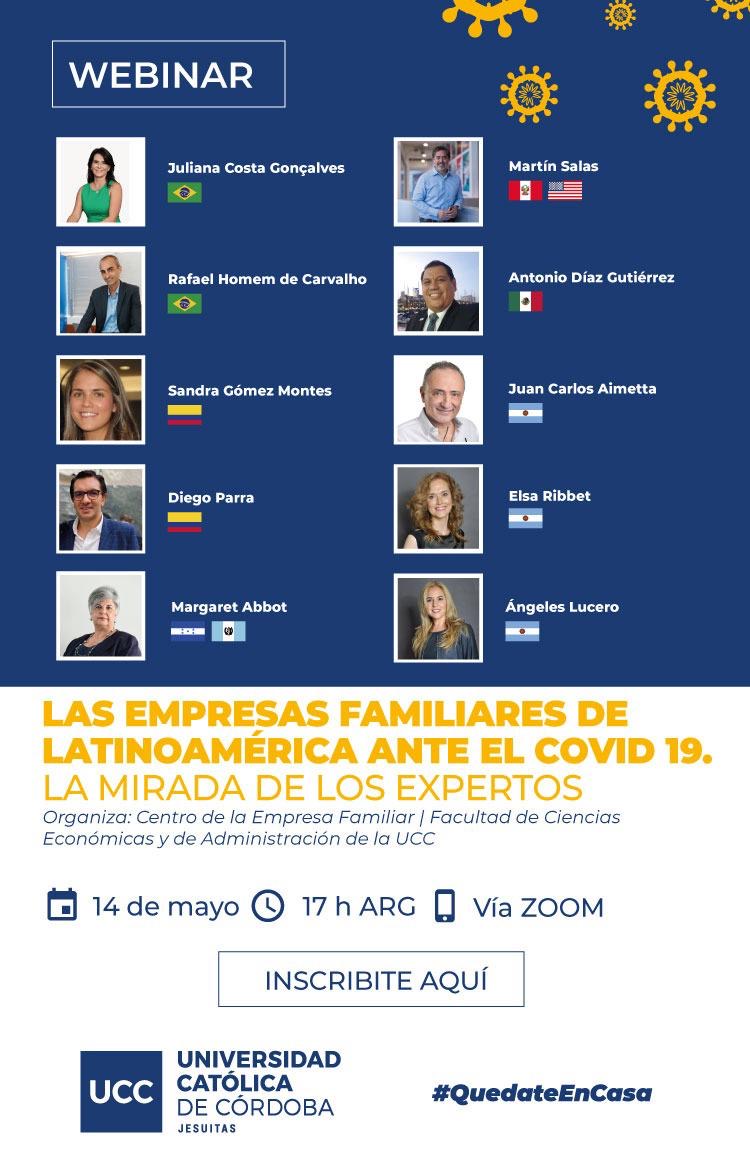 Webinar Empresas Familiares de Latinoamérica ante el COVID 19